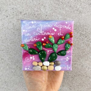 Tela 10cm x 10cm fico d'india